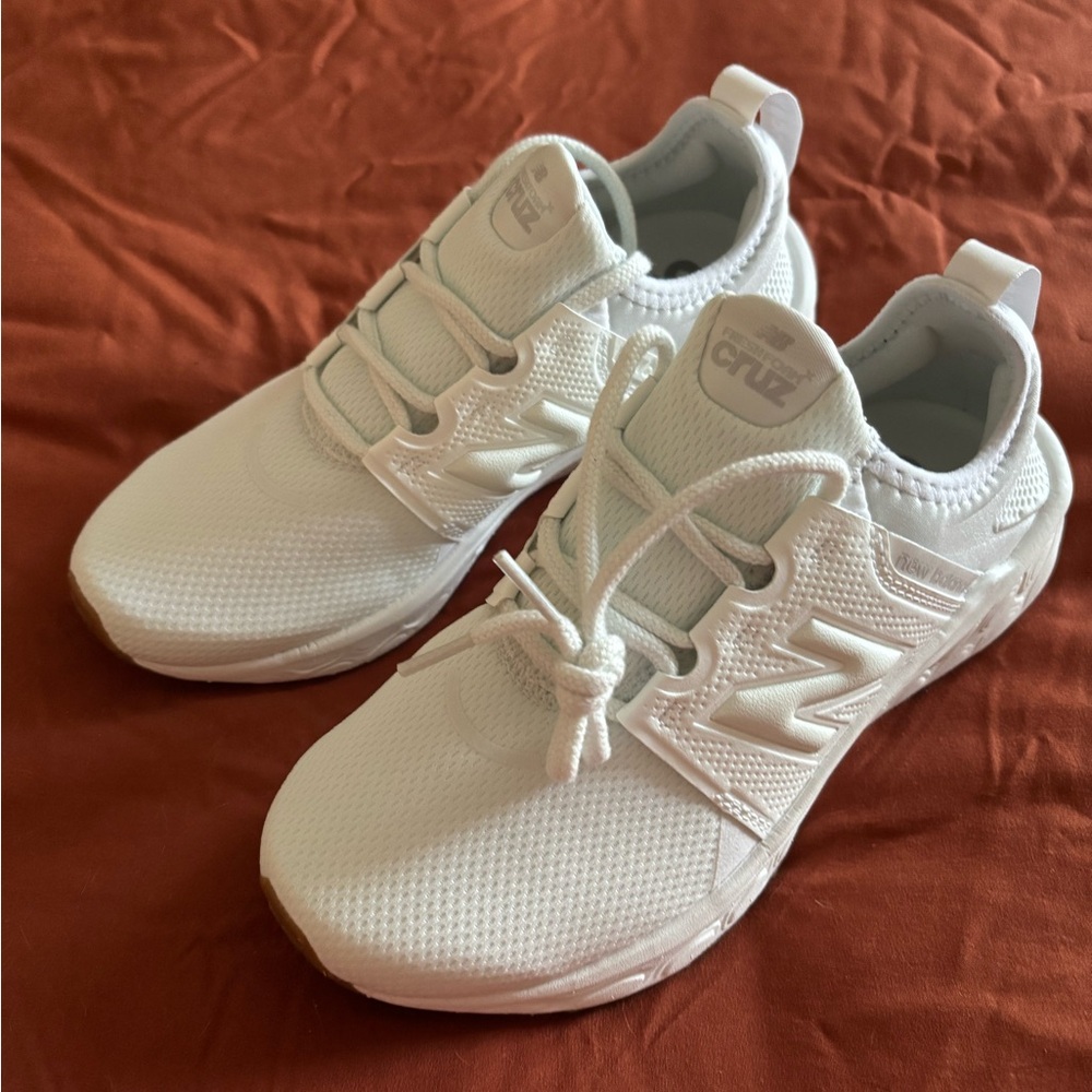 White New Balance Fresh Foam X Cruz v3 Brand New